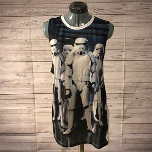 Star Wars Sleeveless Tee Storm Troopers